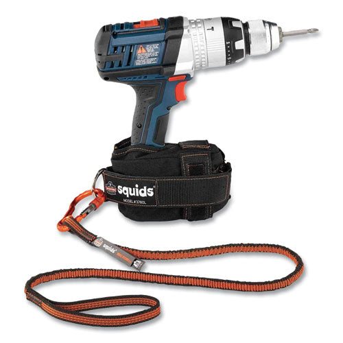 Ergodyne Squids 3191 Power Tool Tethering Kit 10 Lb Max Working Capacity 38" Long Orange/gray