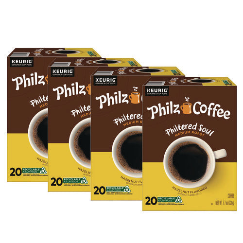 Philz Coffee Philtered Soul K Cups Hazelnut 80/Case