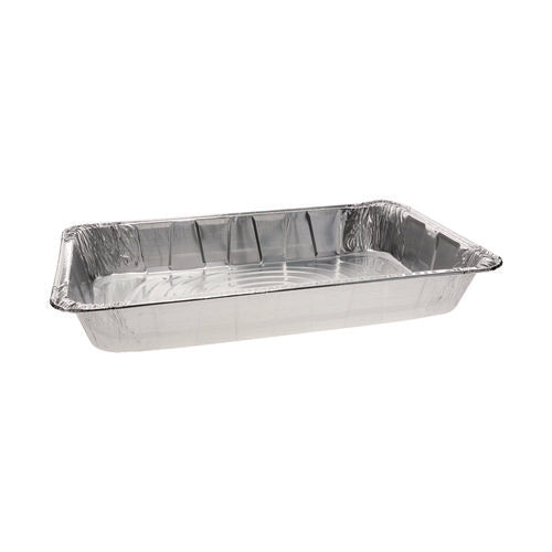 Pactiv Evergreen Aluminum Steam Table Pan Full-size Deep 3.4" Deep 19.6x11.6 40/Case