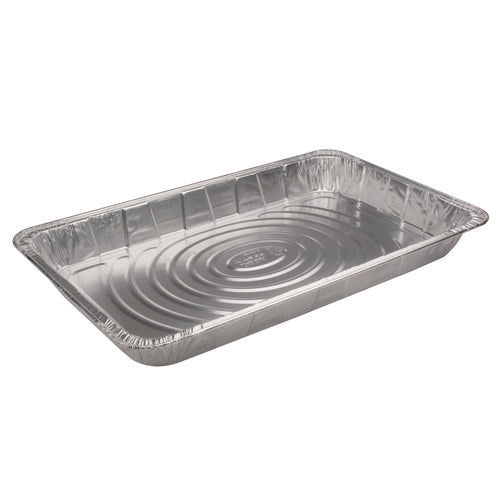 Pactiv Evergreen Aluminum Steam Table Pan Full-size Medium 2.2" Deep 19.6x11.6 40/Case