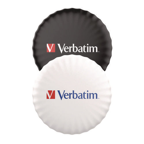 Verbatim My Finder Bluetooth Coin Tracker For Apple Ios Black/white 2/pack