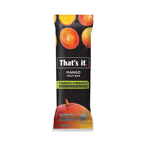 That’s It. Nutrition Bar Probiotic Mango Fruit 1.2 Oz Bar 12/Case