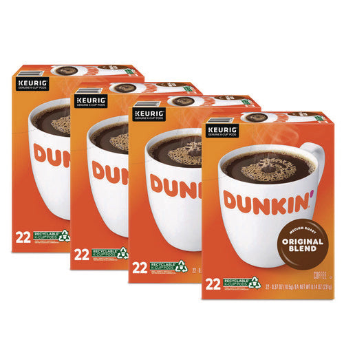 Dunkin Donuts K-cup Pods Dunkin Regular 88/Case