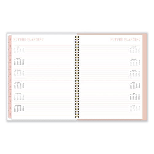 Leah Bisch Academic Year Weekly/monthly Planner, Floral Art, 11 X 9.87, Floral Cover, 12-month (july To June): 2023 To 2024