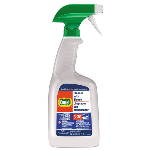 Comet Cleaner With Bleach 32 Oz Spray Bottle 8/Case
