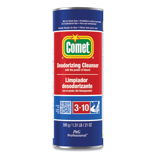 Comet Deodorizing Cleanser With Bleach Powder 21 Oz Canister