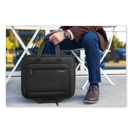 Samsonite Rolling Business Case Fits Devices Up To 15.6" Polyester 16.54x8x9.06 Black