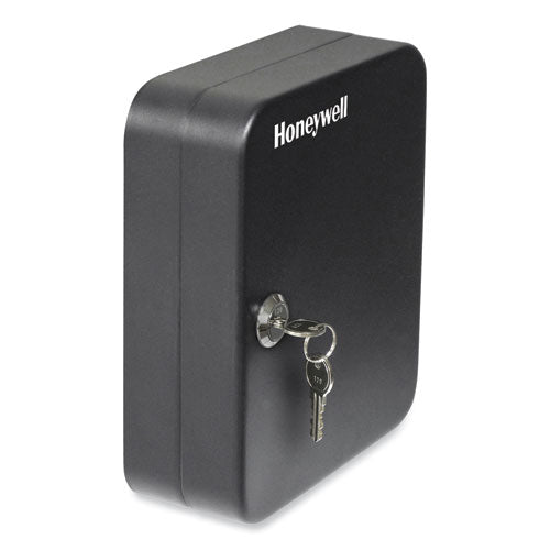 Honeywell 24-slot Key Box 6.3x2.9x7.8 Steel Black