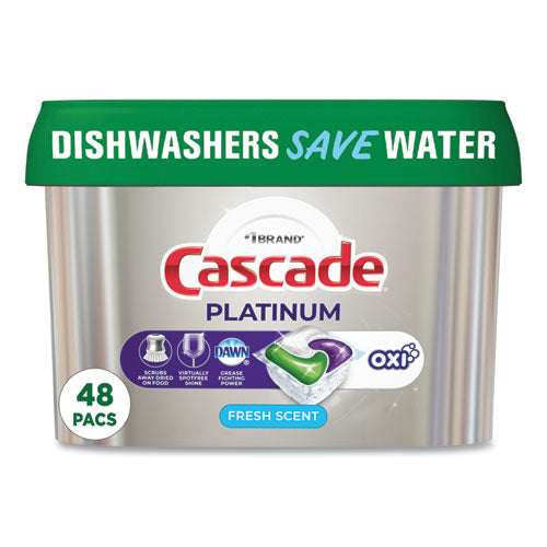Cascade Actionpacs Fresh Scent 26.7 Oz Tub 48/tub 3 Tubs/Case
