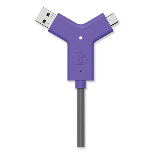 Logitech Swytch Usb-c Purple/black