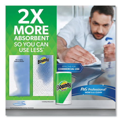 Bounty Select-a-size Kitchen Roll Paper Towels 2-ply White 6x11 135 Sheets/roll 8 Triple Rolls/Case