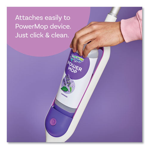 Swiffer Powermop Refill Cleaning Solution Lavender Scent 25.3 Oz Refill Bottle 6/Case