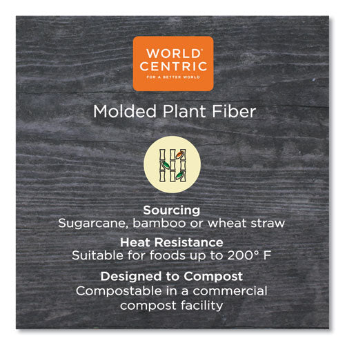 World Centric Fiber Plates 7" Dia Natural 1000/Case