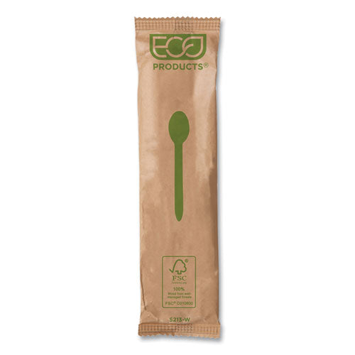 Eco-Products Wood Cutlery Spoon Natural 500/Case