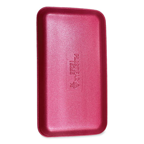 GEN Meat Trays #1525 14.5x8x0.75 Pink 250/Case