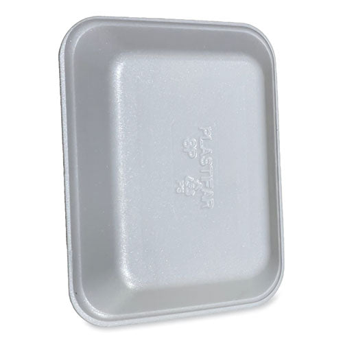 GEN Meat Trays #8p 10.8x8.82x1.5 White 200/Case