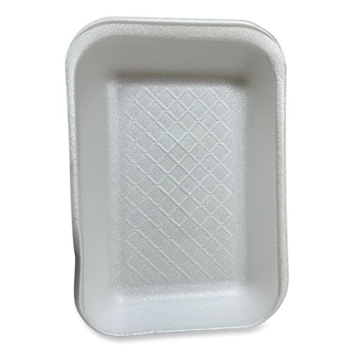 GEN Meat Trays #2d 8.56x6.1x1.2 White 500/Case