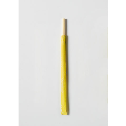 Sorbos Edible Lemon Straws 19 Centimeters-200 Each-1/Case