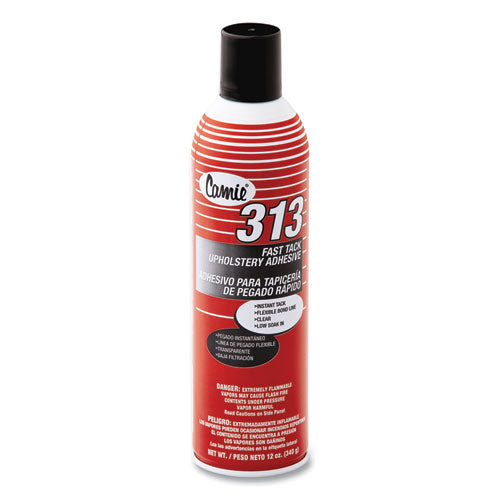 Claire 313 Fast Tack Upholstery Adhesive 12 Oz Aerosol Spray Dries Clear Dozen