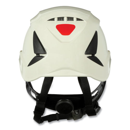 3M™ Securefit X5000 Series Safety Helmet Vented 6-point Pressure Diffusion Ratchet Suspension White