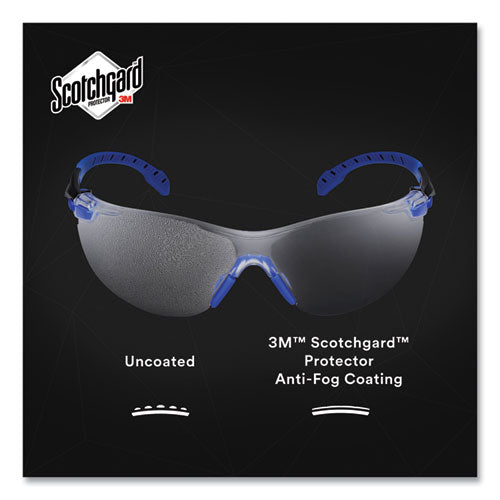 3M™ Solus 1000 Series Safety Glasses Blue Plastic Frame Clear Polycarbonate Lens