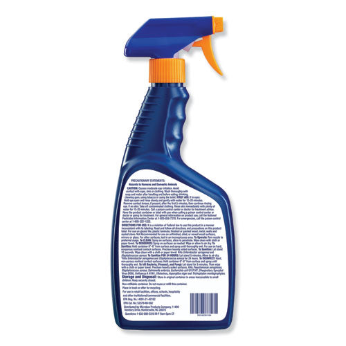 Microban 24-hour Disinfectant Multipurpose Cleaner Citrus 32 Oz Spray Bottle 6/Case