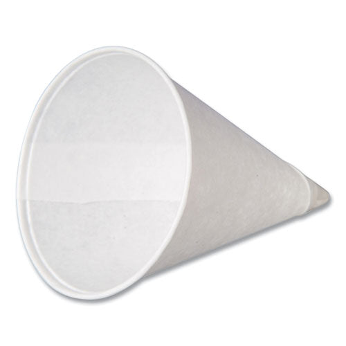 Coffee Pro Paper Cone Cups 4 Oz White 5000/Case