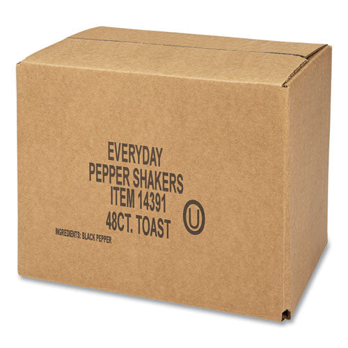 Office Snax Pepper Shakers 4 Oz Shakers 48/Case