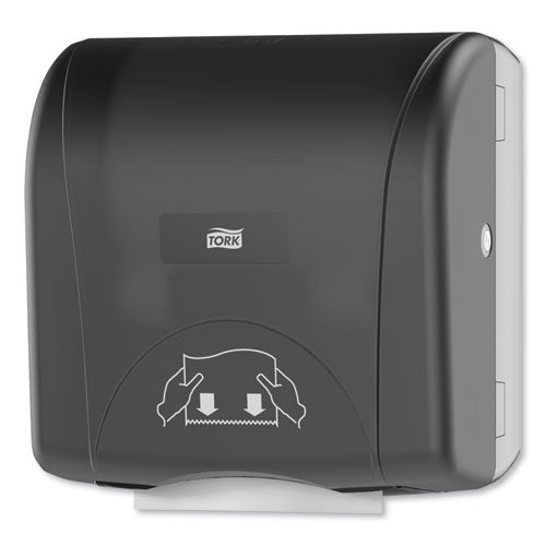 Tork Mini Mechanical Hand Towel Roll Dispenser For H71 System 11.75x7.5x12.5 Black