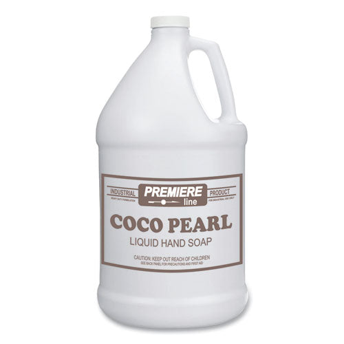 Kess Coco Pearl Liquid Hand Soap Coconut Scent 128 Oz Bottle 4/Case