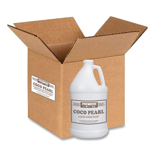 Kess Coco Pearl Liquid Hand Soap Coconut Scent 128 Oz Bottle 4/Case