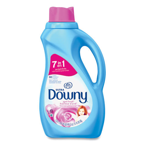 Downy Liquid Fabric Softener April Fresh 44 Oz Bottle 4/Case