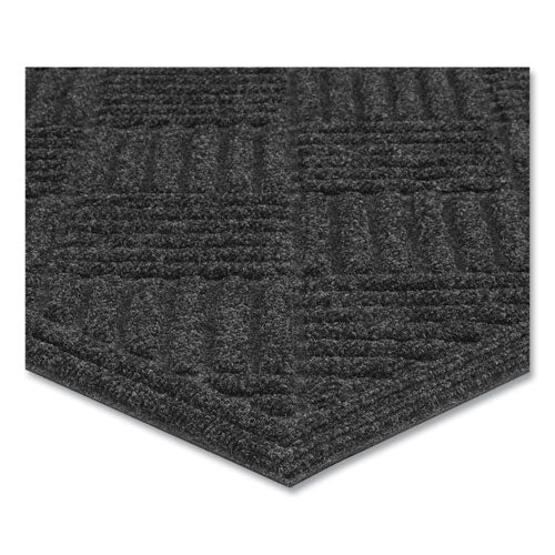 Apache Mills Ecomat Crosshatch Entry Mat 36x60 Charcoal