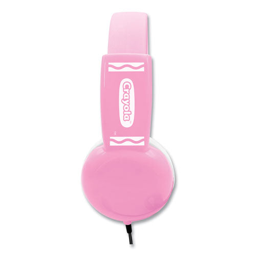 Crayola Cheer Wired Headphones Pink/white