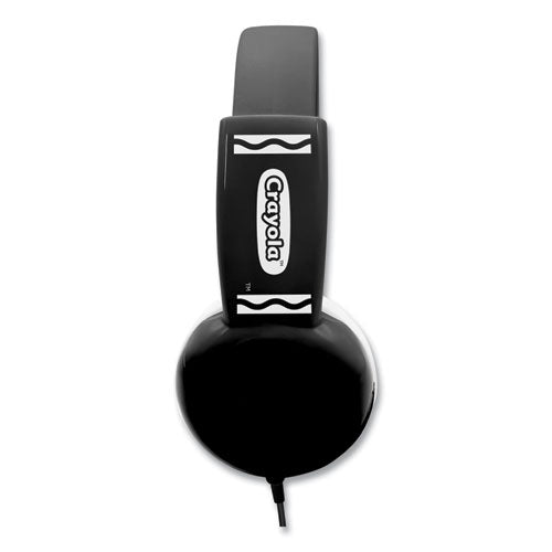Crayola Cheer Wired Headphones Black/white