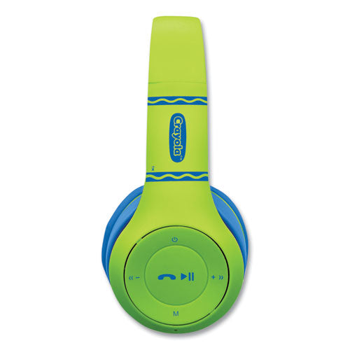 Crayola Boost Active Wireless Headphones Green/blue