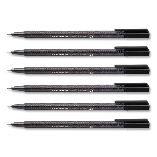 Staedtler Triplus Fineliner Pen - Black 