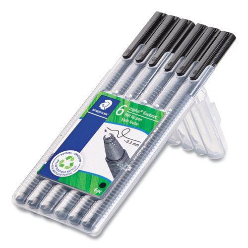 Staedtler Triplus Fineliner Marker Pen Stick Fine 0.3 Mm