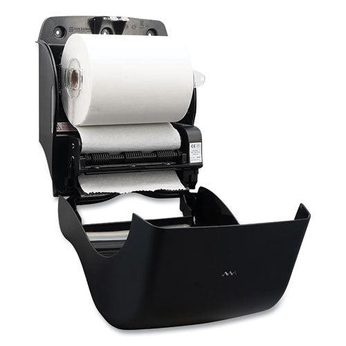 San Jamar Ecological Green Towel Dispenser 9.1x14.4x11.8 Black
