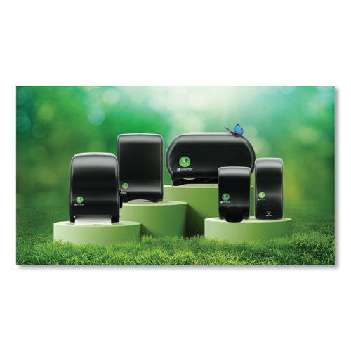 San Jamar Ecological Green Towel Dispenser 9.1x14.4x11.8 Black