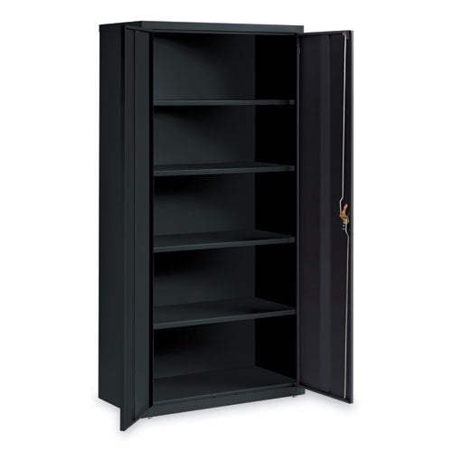 OIF Fully Assembled Storage Cabinets 5 Shelves 36"x18"x72" Black