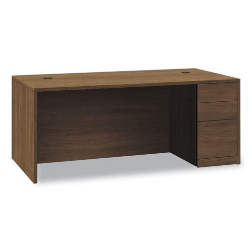 HON 10500 Series Single Full-height Pedestal Desk Right: Box/box/file 72"x36"x29.5" Pinnacle