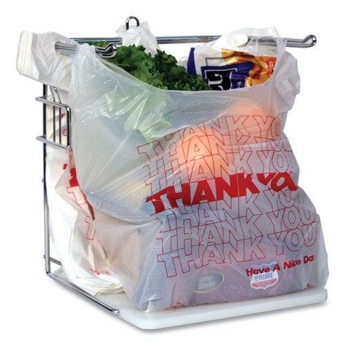 AmerCareRoyal Thank You Bags 13"x23"x23" Red/white 1000/Case