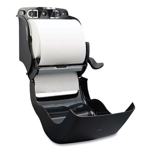 San Jamar Ecological Green Towel Dispenser 12.49"x8.6"x12.82" Black
