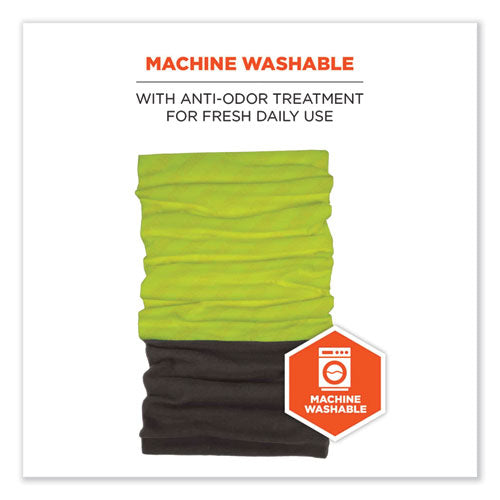 Ergodyne N-ferno 6492 2-piece Thermal Fleece + Poly Multi-band One Size Fits Most Lime