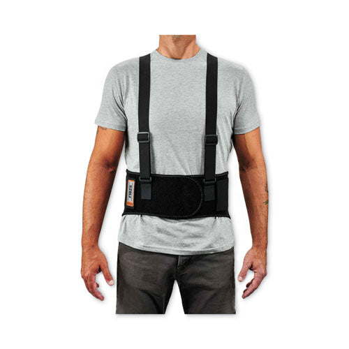 Ergodyne Proflex 1625 Elastic Back Support Brace 4x-large 52" To 58" Waist Black