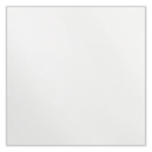 Ghent Coda Low Profile Circular Non-magnetic Glassboard 36 Diameter White Surface