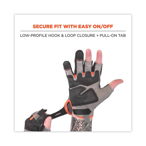 Ergodyne Proflex 720 Heavy-duty Framing Gloves Gray 2x-large Pair