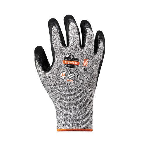 Ergodyne Proflex 7031 Ansi A3 Nitrile-coated Cr Gloves Gray Large 144 Pairs/Case