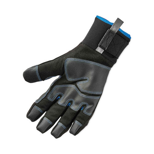 Ergodyne Proflex 818wp Thermal Wp Gloves With Tena-grip Black Medium Pair